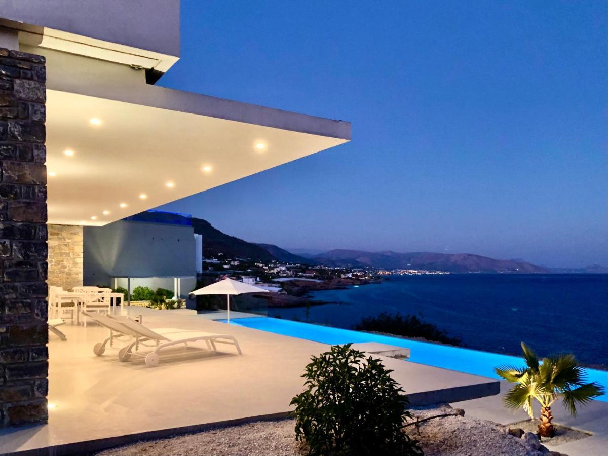 Kuro Beach House - Oceanfront Luxury & 25M Pool Achlia Eksteriør bilde