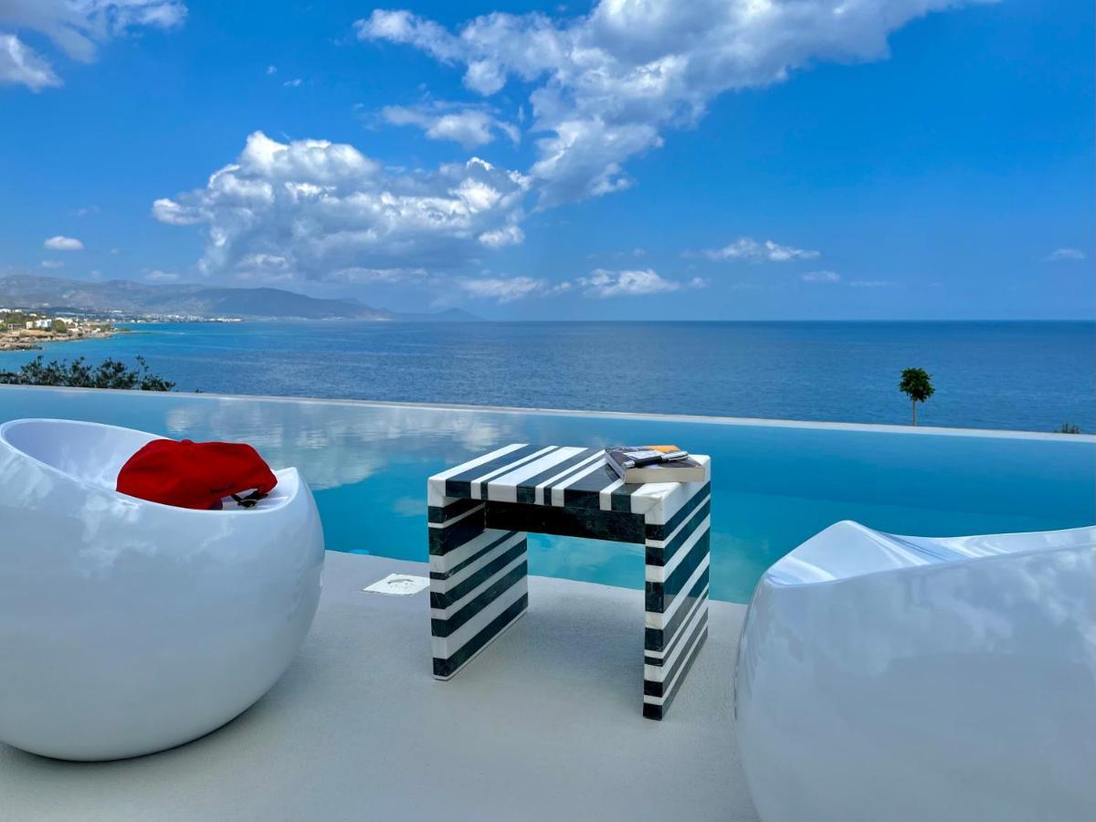 Kuro Beach House - Oceanfront Luxury & 25M Pool Achlia Eksteriør bilde